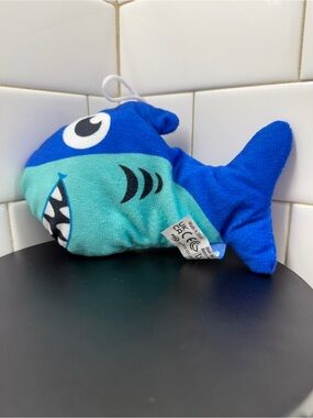 CUDDLE CREW Blue & Teal Shark Plush Toy